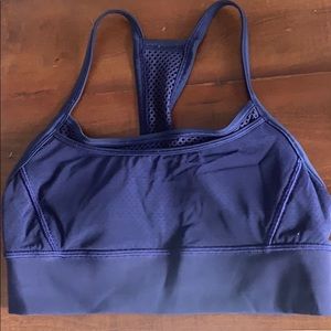 Lululemon Blue Sports Bra Size 6!